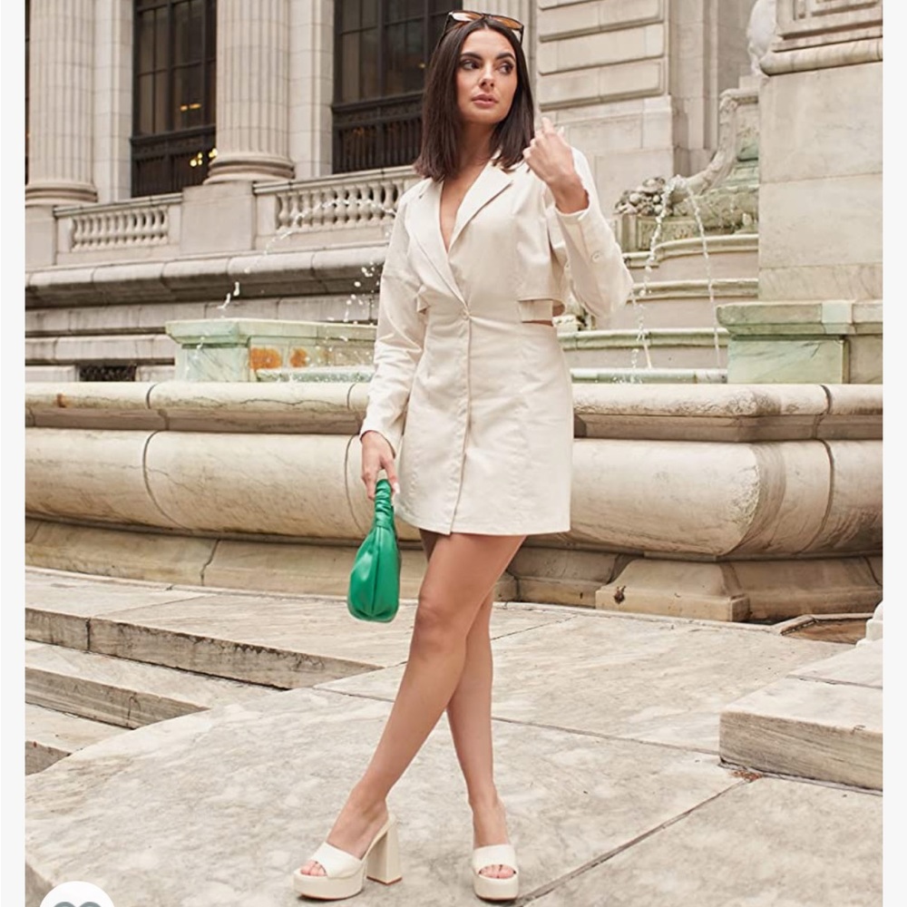 Paige Desorbo The Drop Cut Out Blazer Dress